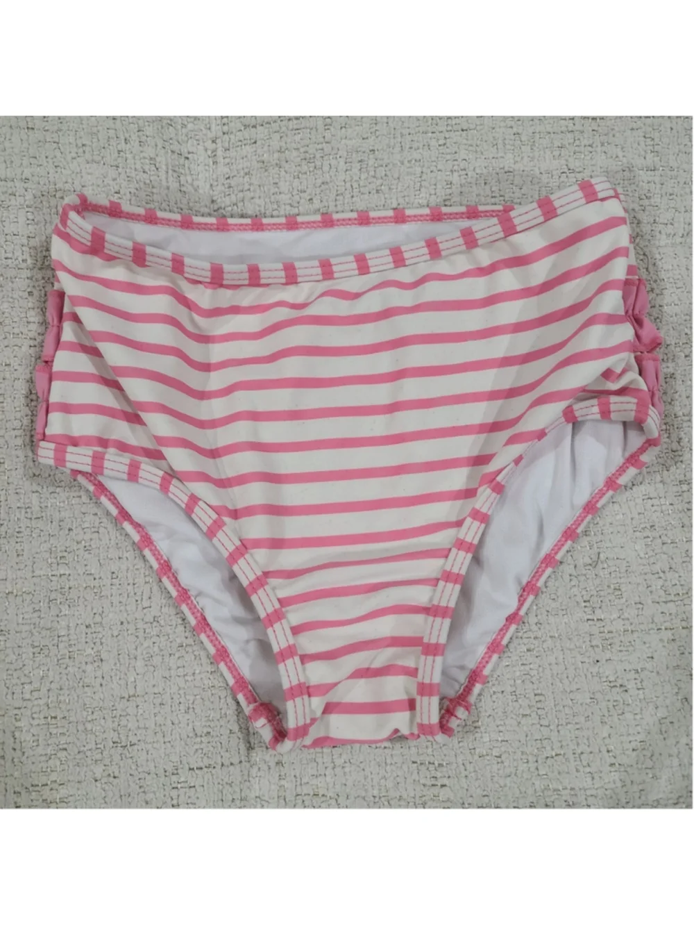 RUFFLE BUTTS GIRLS SIZE 8 Two Piece Rash Guard Swim Suit Pink Mint Blue Floral